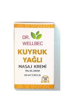 Dr. Wellbec Kuyruk Yağlı Masaj Kremi 100 ML
