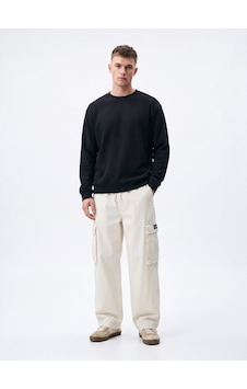 LTB Regular Fit Basic Bisiklet Yaka Lacivert Sweatshırt LTB Regular Fit Basic Bisiklet Yaka Lacivert Sweatshırt