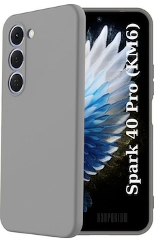 Tecno Spark 40 Pro Km6 Uyumlu Silikon Kılıf - Pastel Renk Tonu Kamera Korumalı Esnek Kapak-gri Gri Tecno Spark 40 Pro Km6 Uyumlu Silikon Kılıf - Pastel Renk Tonu Kamera Korumalı Esnek Kapak-gri Gri