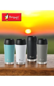 300 Ml Çift Katlı Çelik Termos Kahve Kupası Renkli - Siyah Siyah 300 Ml Çift Katlı Çelik Termos Kahve Kupası Renkli - Siyah Siyah
