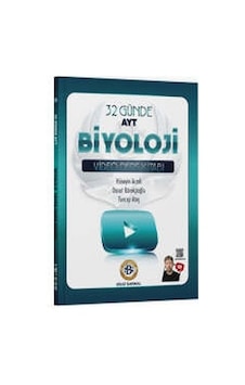 Bilgi Sarmal Yayınları 2025 Ayt Biyoloji 32 Günde Video Ders Kitabı Bilgi Sarmal Yayınları 2025 Ayt Biyoloji 32 Günde Video Ders Kitabı