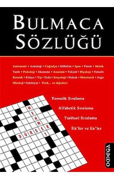 Bulmaca Sözlüğü - Mehmet Dürser - Omega Bulmaca Sözlüğü - Mehmet Dürser - Omega