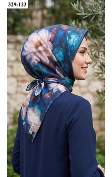 Moonscarfs Moonscarf Soft Pamuk Eşarp Lacivert Mint 329-123 Çok Renkli Moonscarfs Moonscarf Soft Pamuk Eşarp Lacivert Mint 329-123 Çok Renkli