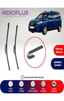 Aeroplus Dacia Dokker Muz Silecek Takımı 2012-2015 Aeroplus Dacia Dokker Muz Silecek Takımı 2012-2015