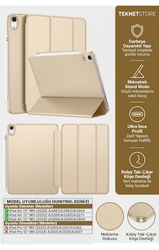 Ipad Air 13" M4 M3 M2 Uyumlu Kılıf Ultra İnce Akıllı Uyku Modlu Standlı Zarif Koruyucu Kapak Kapaklı Kılıf Ipad Air 13" M4 M3 M2 Uyumlu Kılıf Ultra İnce Akıllı Uyku Modlu Standlı Zarif Koruyucu Kapak Kapaklı Kılıf