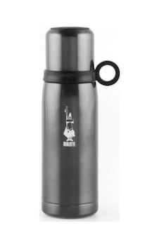 Bialetti Bardaklı Termos 500 Ml Gri Çok Renkli Bialetti Bardaklı Termos 500 Ml Gri Çok Renkli