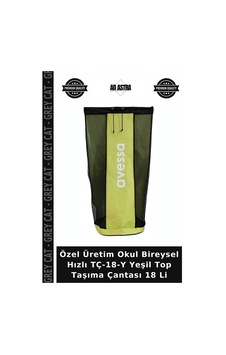 Özel Üretim Okul Bireysel Hızlı Tç-18-y Yeşil Top Taşıma Çantası 18 Li Özel Üretim Okul Bireysel Hızlı Tç-18-y Yeşil Top Taşıma Çantası 18 Li