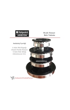 Hotpoint Ariston Uyumlu Ankastre Ocak Için Bek Takımı Seti Komple - 371609320