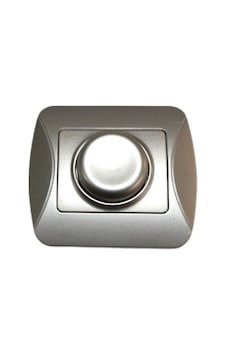 Dmr Riva Silver Gümüş-Gri Dimmer Anahtar Dmr Riva Silver Gümüş-Gri Dimmer Anahtar
