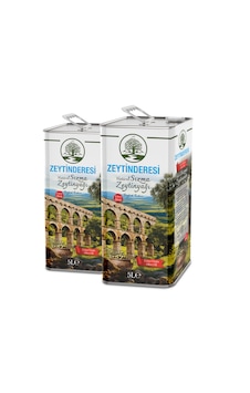 Zeytinderesi Natürel Sızma Soğuk Sıkım Zeytinyağı 2 x 5 L Zeytinderesi Natürel Sızma Soğuk Sıkım Zeytinyağı 2 x 5 L