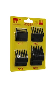 Moser 4 Parça Makine Tarak Set Moser 4 Parça Makine Tarak Set