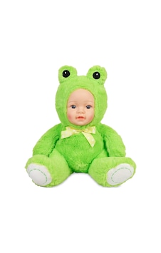 Halley Oyuncak Bebek Yüz Peluş Oyuncaklar - Yeşil