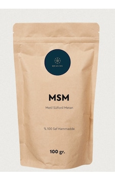 Qualiss Msm Metil Sülfonil Metan 100 G Qualiss Msm Metil Sülfonil Metan 100 G