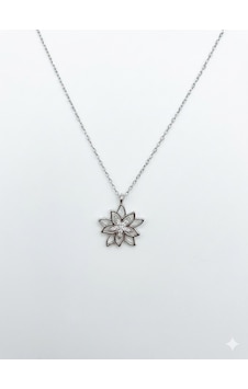 925 Ayar Gümüş Lotus Kolye 925 Ayar Gümüş Lotus Kolye