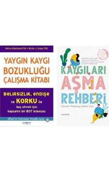 Yaygın Kaygı Bozukluğu Çalışma Kitabı + Kaygıları Aşma Rehberi 2 Yaygın Kaygı Bozukluğu Çalışma Kitabı + Kaygıları Aşma Rehberi 2
