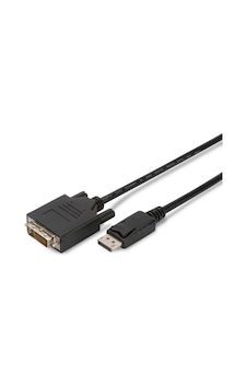 Digitus Ak-340301-050-S 5 M Display Port To Dvi 24+1 Dp1.1A Awg28 2x Zırhlı Kilit Dönüştürücü Kablo