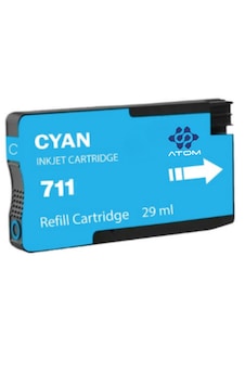 Atomplotter Hp 711 Cyan Kartuş 29ml Atomplotter Hp 711 Cyan Kartuş 29ml