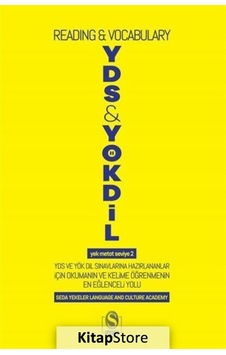 Yds ve Yökdil Reading ve Vocabulary - Seda Yekeler Yds ve Yökdil Reading ve Vocabulary - Seda Yekeler
