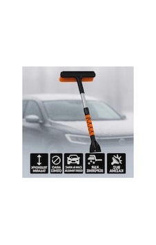 Teleskopik 2in1 Araç Kar Fırçası Ve Buz Kazıyıcı, Pratik Kullanım Açık Sarı - Altın Teleskopik 2in1 Araç Kar Fırçası Ve Buz Kazıyıcı, Pratik Kullanım Açık Sarı - Altın
