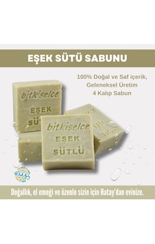 Bitkiselce Eşek Sütü Sabunu 450 G Bitkiselce Eşek Sütü Sabunu 450 G