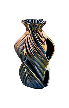 Lucky Art Renkli Boğumlu Büyük Vazo 32 Cm Çok Renkli Lucky Art Renkli Boğumlu Büyük Vazo 32 Cm Çok Renkli