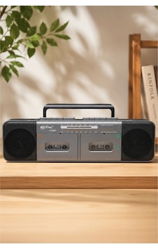 Puxing Px-888bt Gri Nostaljik Çift Kaset Çalar Radyo - Bluetooth, Usb/sd, Mp3 Çalar Puxing Px-888bt Gri Nostaljik Çift Kaset Çalar Radyo - Bluetooth, Usb/sd, Mp3 Çalar