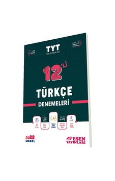 2022 TYT Türkçe 12'li Deneme -  Esen Yayıncılık