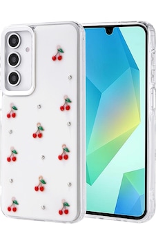 Samsung Uyumlu Galaxy A16 Kılıf Airbag Tasarımlı Simli Şeffaf Zore Kutup Kapak Kiraz Samsung Uyumlu Galaxy A16 Kılıf Airbag Tasarımlı Simli Şeffaf Zore Kutup Kapak Kiraz