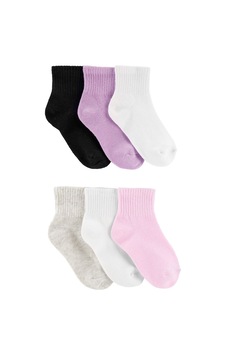 Carter's Kız Çocuk 6'lı Çorap Renkli 3t741710 Renklı