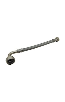 Gömme Rezervuar Dirsekli Bağlantı Hortumu 1/2 3/8 22 Cm Gömme Rezervuar Dirsekli Bağlantı Hortumu 1/2 3/8 22 Cm