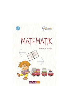 Matematik Etkinlik Kitabı-48 Ay ve Üzeri Mavi Çember Okul Öncesi Eğitim Seti - Fatma İşler - Bir Ocak Yayınları