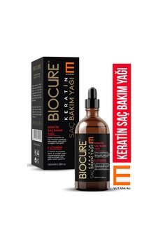 Biocure E Vitamini Katkılı Keratin Saç Bakım Yağı 100 ML Biocure E Vitamini Katkılı Keratin Saç Bakım Yağı 100 ML