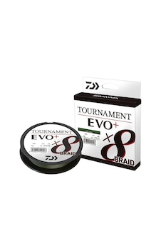 Daiwa Tournament Evo+ 8B Dark Green İp Misina 270M - 20MM Daiwa Tournament Evo+ 8B Dark Green İp Misina 270M - 20MM