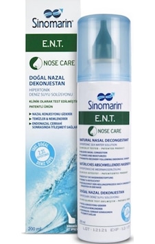 Sinomarin Ent Deniz Suyu Spreyi 200 Ml Sinomarin Ent Deniz Suyu Spreyi 200 Ml