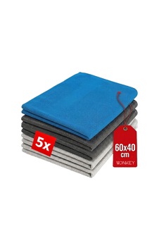 Mikrofiber Temizlik Bezi 5'li Paket, 60x40 Cm Çok Amaçlı Sihirli Araba Cam, Toz, Mutfak, Oto Ve Motosiklet Temizlik Bezi Belirtilmemiş Mikrofiber Temizlik Bezi 5'li Paket, 60x40 Cm Çok Amaçlı Sihirli Araba Cam, Toz, Mutfak, Oto Ve Motosiklet Temizlik Bezi Belirtilmemiş