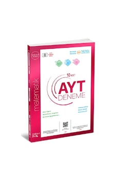 AYT Matematik 10'lu Deneme Sınavı 2021 Model - Üç Dört Beş Yayınları AYT Matematik 10'lu Deneme Sınavı 2021 Model - Üç Dört Beş Yayınları