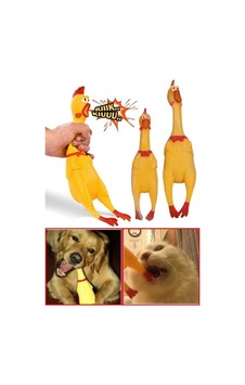 Sesli Horoz Eğlenceli Köpek Ve Kediler İçin Sesli Öten Horoz Oyuncak 28 Cm Diğer