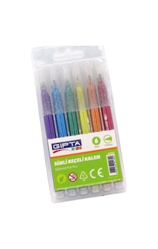 Gıpta Keçeli Kalem Çantalı 6 Simli Renk K403000