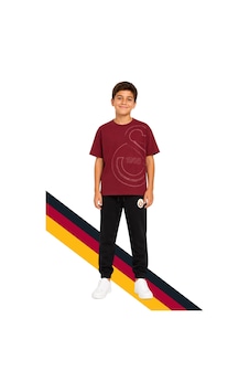 Galatasaray Çocuk Bordo Tişört Ve Siyah Eşofman Altı, Eşofman Takımı Galatasaray Çocuk Bordo Tişört Ve Siyah Eşofman Altı, Eşofman Takımı