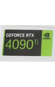 Nvidia Geforce Rtx 4090 Ti Sticker Yatay Etiket D165