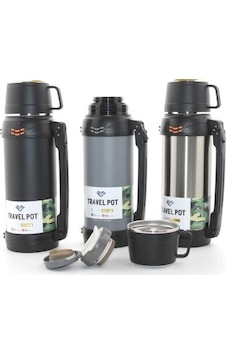 Paslanmaz Çelik Çift Katmanlı Termos 1.2 Lt Model 2 Renkli Paslanmaz Çelik Çift Katmanlı Termos 1.2 Lt Model 2 Renkli
