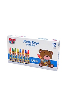 Kraf Kids Pastel Boya 12 Lı Kk515 Çok Renkli Kraf Kids Pastel Boya 12 Lı Kk515 Çok Renkli