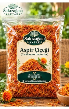 Sakızağacıaktar Safran Aspir Çiçeği 150 Gr Sakızağacıaktar Safran Aspir Çiçeği 150 Gr