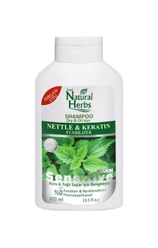 Natural Herbs Isırgan Otlu Keratin Şampuan 400 ML Natural Herbs Isırgan Otlu Keratin Şampuan 400 ML