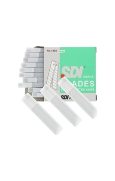 Esmo Sdi 1404 Maket Bıçağı Yedeği Geniş 100 Lü 1 Paket 100 Adet Karışık 1960.03167 Esmo Sdi 1404 Maket Bıçağı Yedeği Geniş 100 Lü 1 Paket 100 Adet Karışık 1960.03167