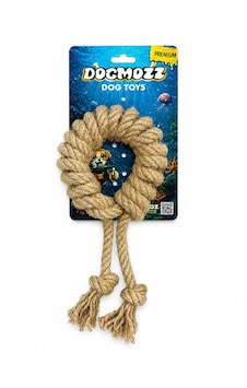 Dogmozz Premium İpli Örgülü Simit Oyuncak