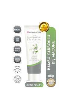 Doğal Bambu Karbonlu Diş Macunu 65 Gr