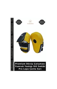 Floranova Premium Dövüş Çalışması Yumruk Yastığı Stil Sahibi Pro Lapa Çanta Sarı Diğer