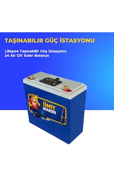 Lifepo4 Taşınabilir Güç İstasyonu 24 Ah 12v Solar Batarya Lifepo4 Taşınabilir Güç İstasyonu 24 Ah 12v Solar Batarya