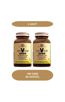 Solgar Vm 2000 Multi Vitamin 60 Tablet 2 Adet Solgar Vm 2000 Multi Vitamin 60 Tablet 2 Adet